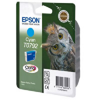 Epson T0792 Cyan Ink Cartridge (Owl) (C13T07924010) Epson T0792 Cyan Ink Cartridge (Owl) (C13T07924010)